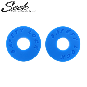 기타 일렉기타 스트랩락 고무 가볍고 편한 Safety Lock 블루