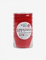 노르딕 색지 머핀컵 55mm 레드 (200장)