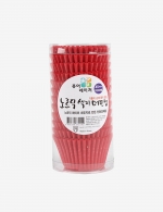 [박스 구매시 20%할인!] 노르딕 색지 머핀컵 45mm 레드1박스 (14,400장)