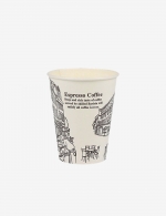 카페풍경 종이컵 (1,000개) - 4가지 사이즈