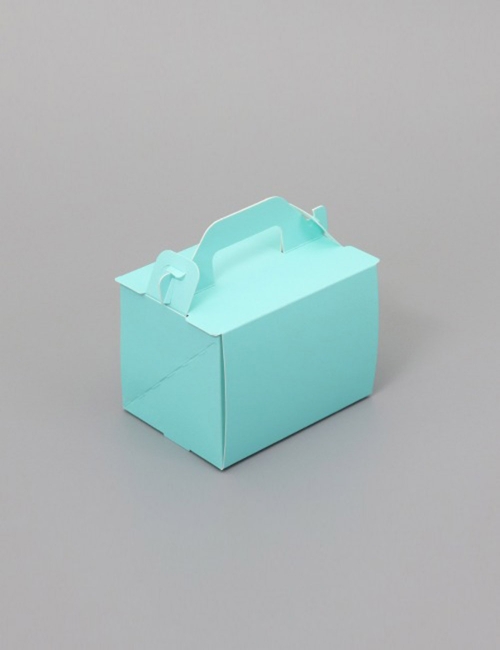 앞열림 조각케이크 박스 소_블루(90mm(h)) (200개)