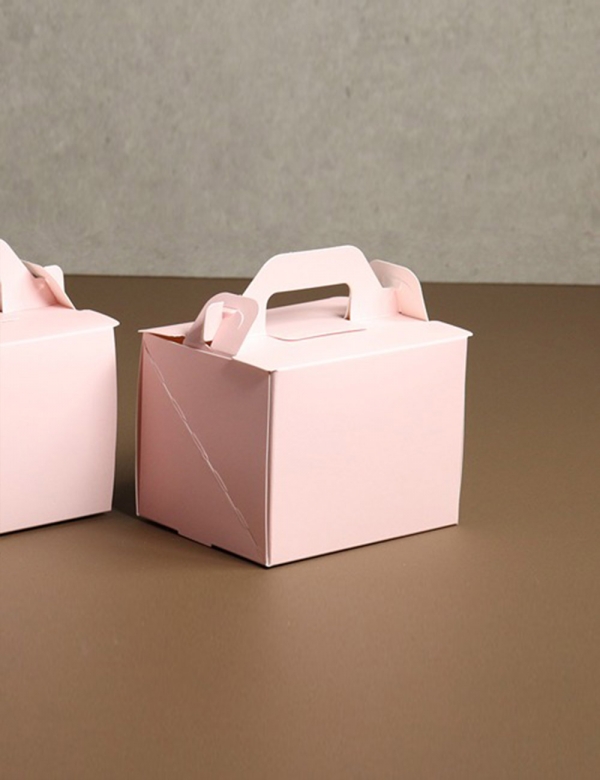 앞열림 조각케이크 박스 소_핑크(90mm(h)) (200개)
