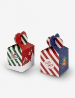 크리스마스 하트 선물포장 상자 (10매) - 2가지 색상