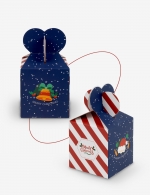 크리스마스 하트 선물포장 상자 (10매) - 2가지 색상