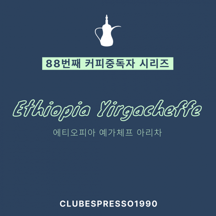 [88번째 중독자 시리즈] 에티오피아 예가체프 아리차 500g