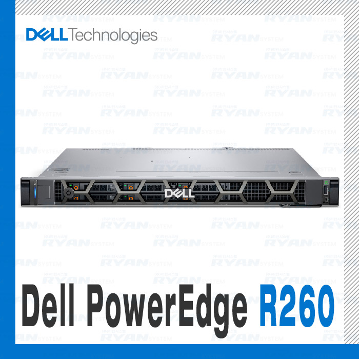 Dell PowerEdge R260 E-2414 16GB/1TB/B