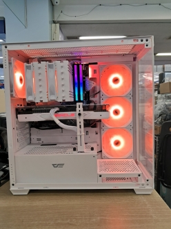 AMD 라이젠5-7500F RTX 4070 탑재 화이트 게이밍 데스크탑 (32GB DDR5 메모리, 1TB NVMe SSD