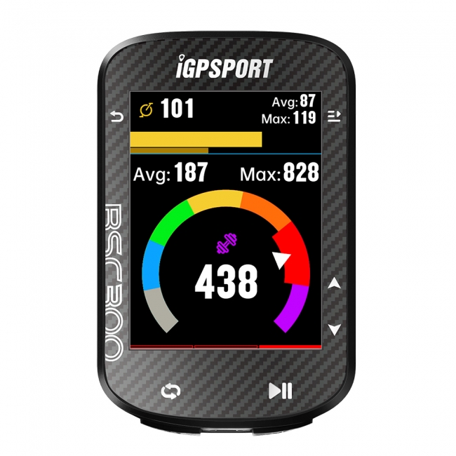 iGPSPORT BSC300 컬러 극초가성비 GPS 속도계