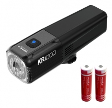 투와일드 KR1000 자전거라이트 + 3500mAh 정품베터리 (베터리 총 2개)