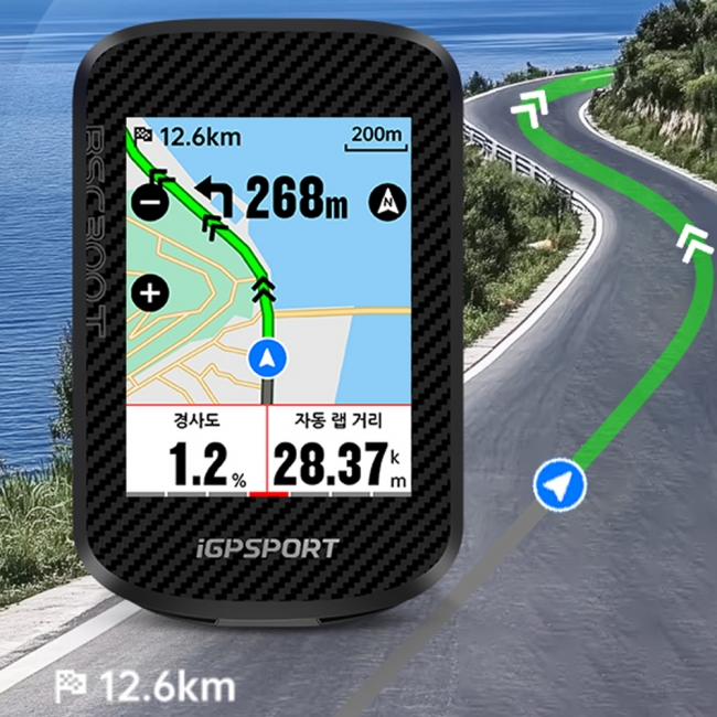 iGPSPORT BSC300T(터치) GPS 속도계