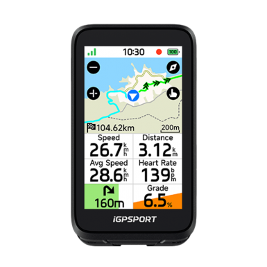 iGPSPORT BiNavi Air 바이내비 에어 자전거 터치스크린 속도계 내비게이션 GPS 속도계