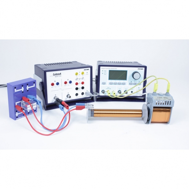 Inductance of solenoids with Cobra4 Xpert-Link