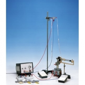 Current balance / force acting on a current-carrying conductor with an amperemeter