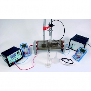 Magnetic field inside a conductor with digital function generator