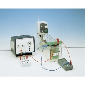 Temperature dependence of different resistors and diodes with a multimeter