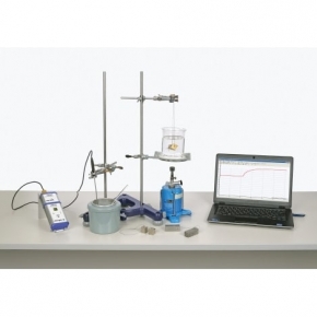 Heat capacity of metals with Cobra4