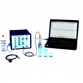 Velocity of ultrasound in solid state material