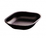 PS Black Weighing Dish, Square-type, 검정 사각 웨잉디쉬