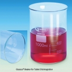 Beaker for Tablet Disintegration, No Spout, Φ105×h145mm, 1,000㎖