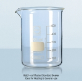 [DURAN] 고품질 표준형 비이커, Hi-grade Batch-certificated Standard Beaker, Low Form