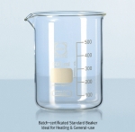 [DURAN] Hi-grade Batch-certificated Standard Beaker, Low Form, 고품질 표준형 비이커