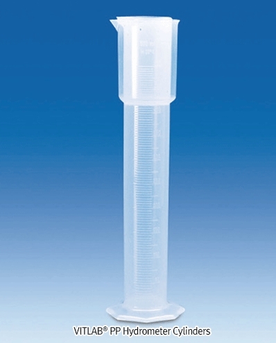 [VITLAB] PP Hydrometer Cylinder, B-class, 500ml 비중실린더