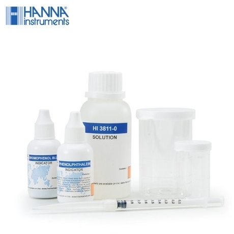 [Hanna] 3811, 알칼리도, Alkalinity Test Kit