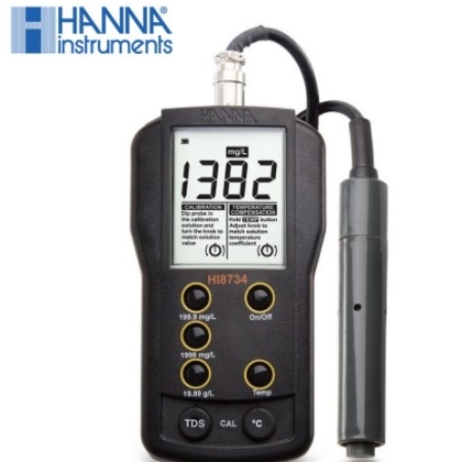 [Hanna] 8734, 휴대용 TDS 측정기, Multi-range TDS Meters