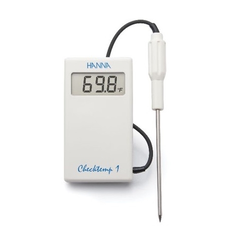 [Hanna] 98509, Checktemp®1 디지털 온도계, Digital Thermometer with Stainless Steel Probe