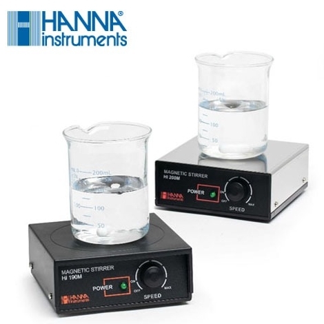 [Hanna] HI190M/HI200M 자석교반기, Magnetic Mini-Stirrers