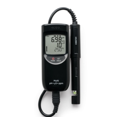 [Hanna] 991301, 휴대용 pH/EC(ms/cm)/TDS(ppt) 다항목 측정기
