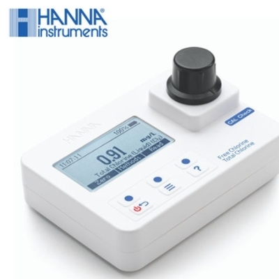 [Hanna] 잔류/총 염소 이온, Free and Total Chlorine Portable Photometer