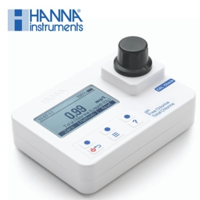 [Hanna] 잔류/총염소/pH, pH, Free and Total Chlorine Portable Photometer