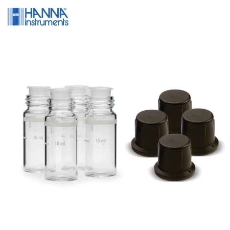 [Hanna] Cuvette for Portable Photometer, 97XXX 시리즈 큐벳, 4개