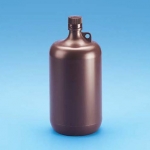 [Tarsons] Narrow Mouth Amber Bottle, 4L HDPE 갈색세구병