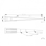 [Sorenson] Pipette Tip 200ul, Low Binding Bulk Tips, 피펫팁 15720T