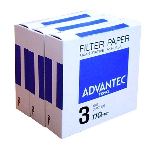 [Advantec] NO.3 Quantitative Filter Papers (5um 정량여과지)