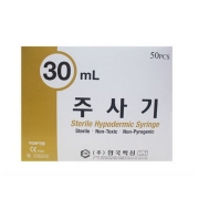 [한국백신] 일회용 주사기, 30mL/50개입, 21G, 5/4inch KOVAX Disposable Syringe
