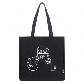 재능교육 에코백/숄더백 (size: 34*36*8*8cm)