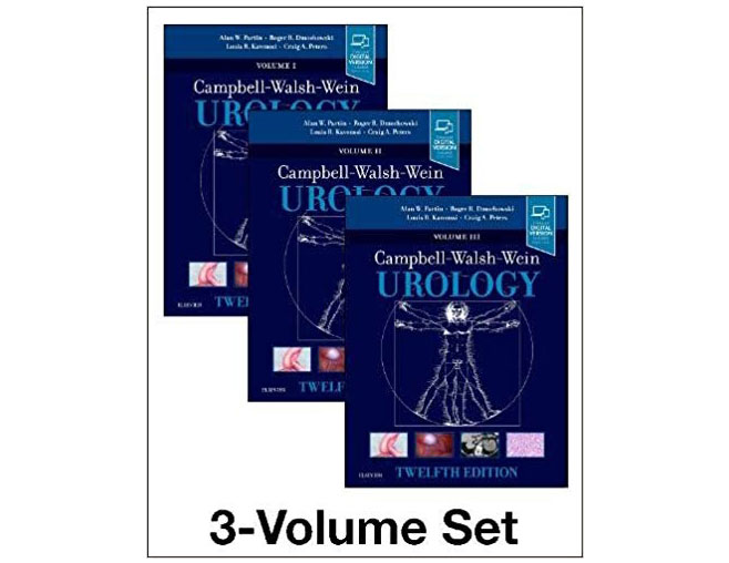 Campbell-Walsh Urology 12e (3-Volume Set)