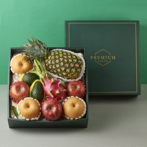 [작심밀도]정성애찬 무지개후르츠 과일혼합 1호 / 10과