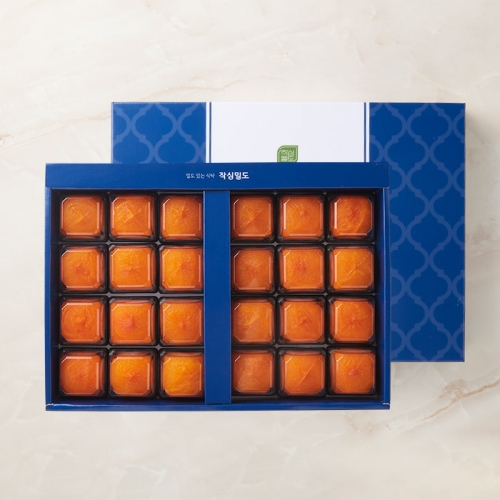 [작심밀도]산지직송 GAP인증 청도반건시 24과x2세트 (대과/60-69g내)