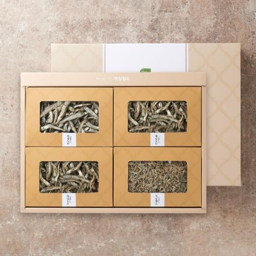 [작심밀도]명품 멸치세트 대멸150g+중멸150g+중멸150g+소멸150g