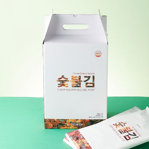 [작심밀도]산지직송 광천 별맛 숯불김(8봉)