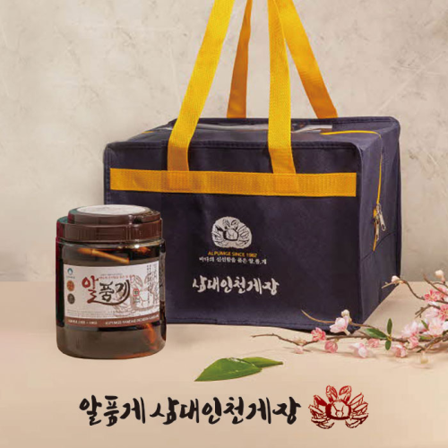 [작심밀도]알품게 간장게장 선물세트 1호