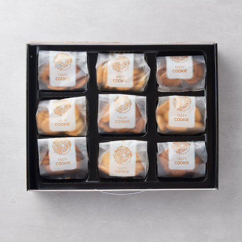 [작심밀도]다과한상 쿠키세트 1호 / 초코쿠키5팩,쿠키4팩