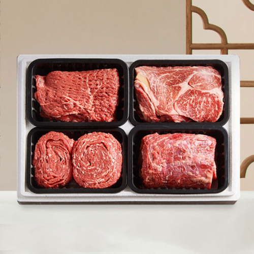 [정담가득]농협영주한우 1++ 냉장 명품 구이혼합세트3호 1.2kg (등심.불고기.국거리(양지).산적)