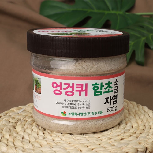 엉겅퀴 함초 자염 (조미소금) 600g