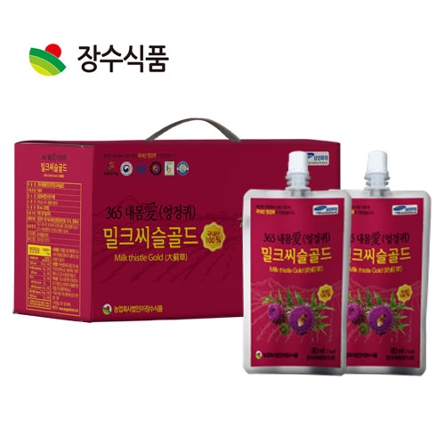 365 내몸愛 (엉겅퀴) 밀크씨슬골드 80ml x 30포