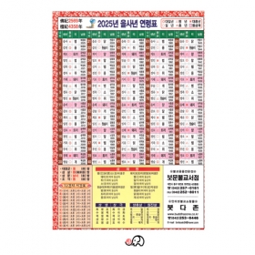 2026년 병오년 조견표(필요하신분 선택요망)